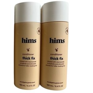 Hims Thick Fix Conditioner Set Of Two 6.4 oz Eucalyptus Grove Scent New